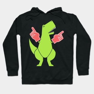 Yay Big Hand Funny T-rex Gift T-shirt For Lover Hoodie